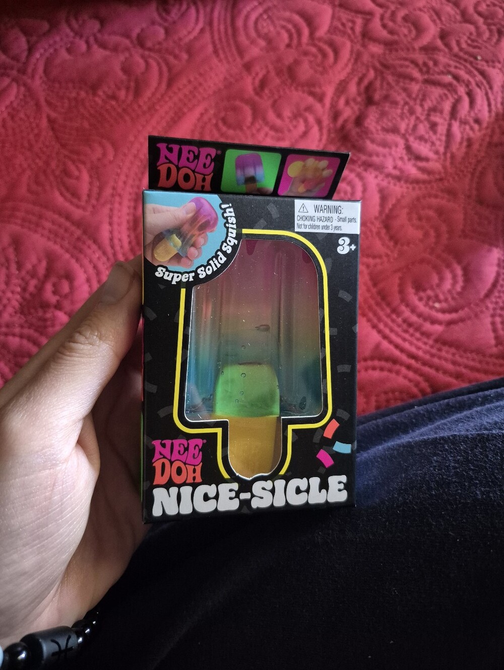 Nee Doh Nice-Sicle Super Solid Squish Toy - Multicolor